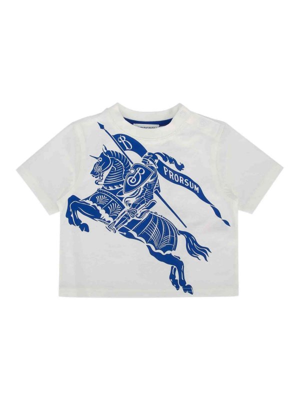 BURBERRY: T-shirts - T-Shirt - Weiß