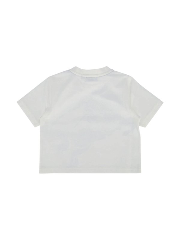 BURBERRY: T-shirts online - T-Shirt - Weiß