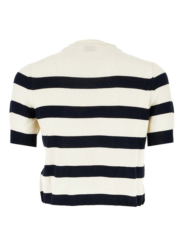 CRUNA: U-Boot-Ausschnitt online - U-Boot-Pullover - Blau