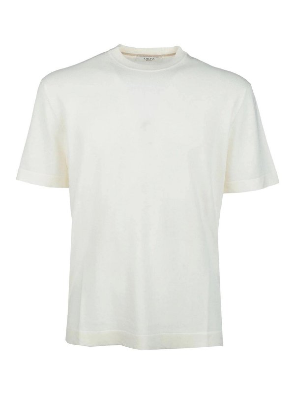 CRUNA: T-shirts - T-Shirt - Creme
