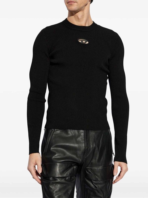 The Best Shops DIESEL: ボートネック - ボートネック - 黒