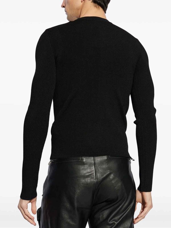 ボートネック - 黒 shop online: DIESEL