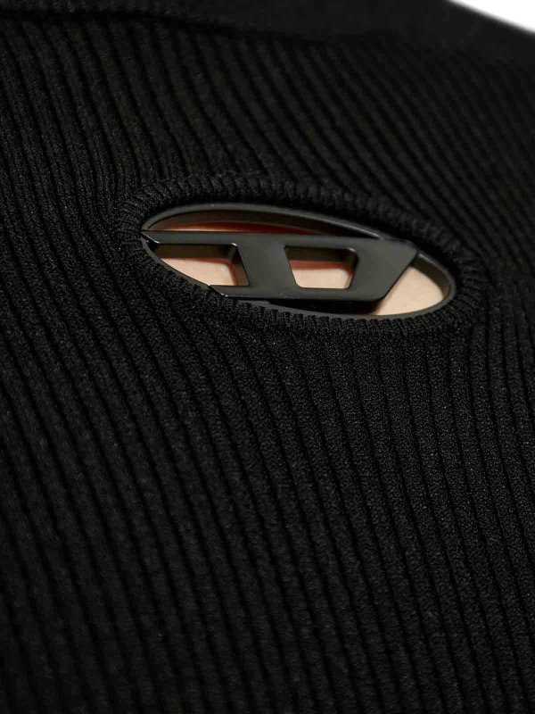 DIESEL buy online ボートネック - 黒
