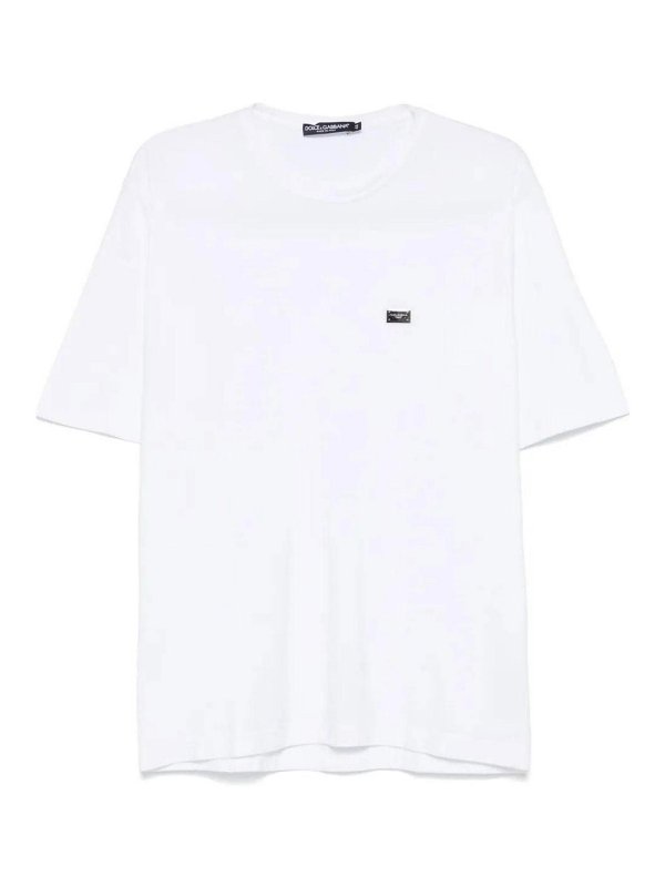 DOLCE & GABBANA: Camisetas - Camiseta - Blanco
