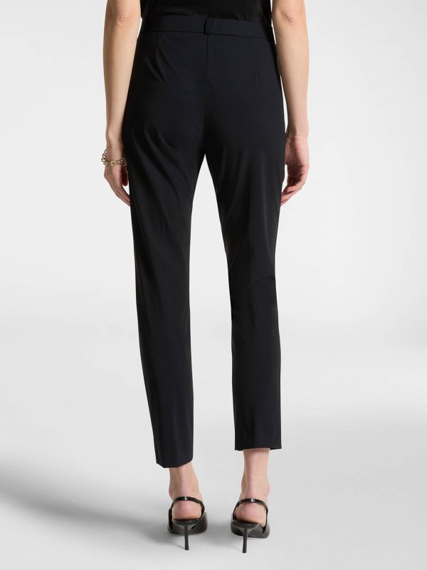 The Best Shops ELENA MIRO`: カジュアルトラウザー - カジュアルパンツ - 黒