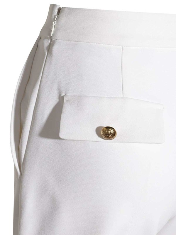 Pantalón Casual - Blanco shop online: ELISABETTA FRANCHI