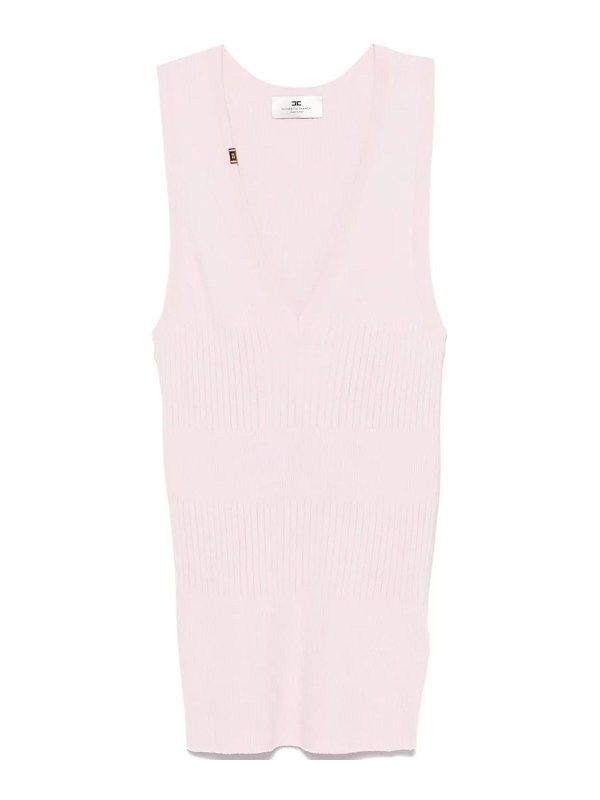ELISABETTA FRANCHI: Tops und Tank Tops - Top - Rosa