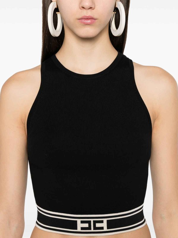 ELISABETTA FRANCHI buy online トップ/タンクトップ - クリーム