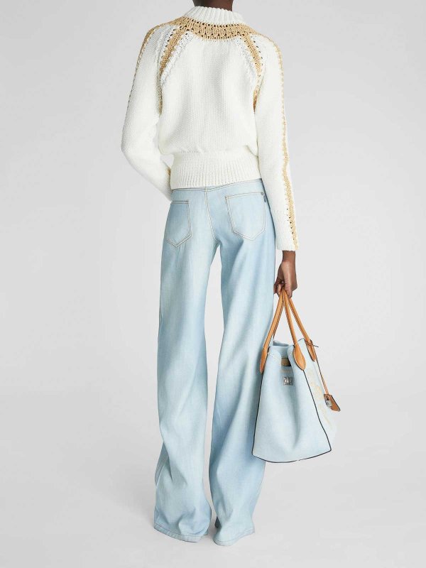 The Best Shops ERMANNO SCERVINO: ボンバージャケット - ボンバージャケット - 白