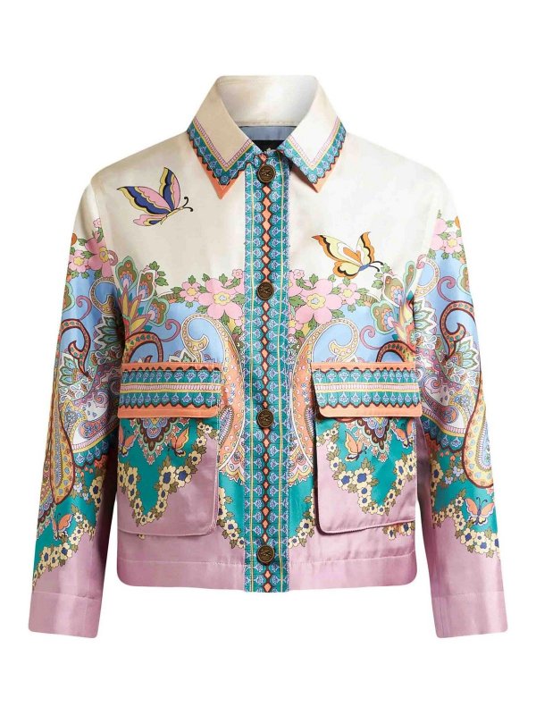 ETRO: short coats - Outerwear