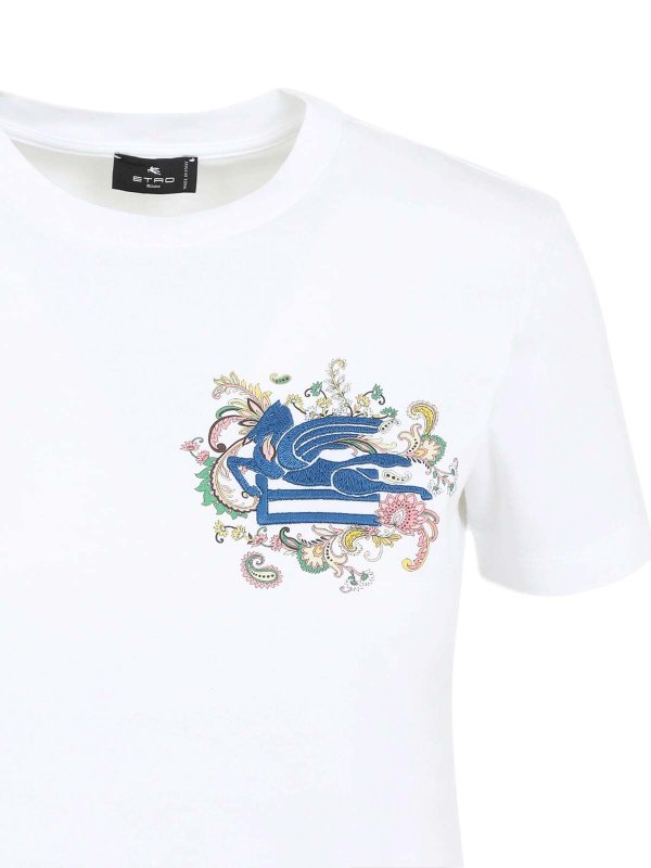 ETRO: Tシャツ online - Tシャツ - 白