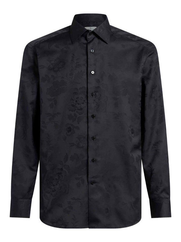 ETRO: シャツ - シャツ - 黒