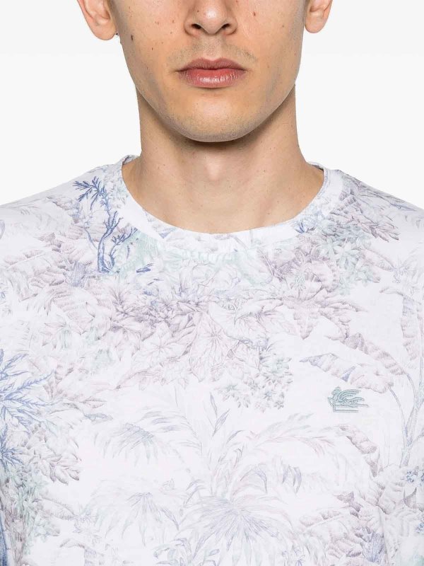 Tシャツ - ライトブルー shop online: ETRO