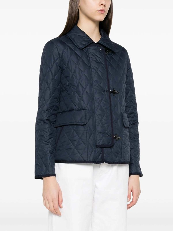 The Best Shops FAY: ダウン・ハイテクジャケット - ダウンジャケット - ブルー