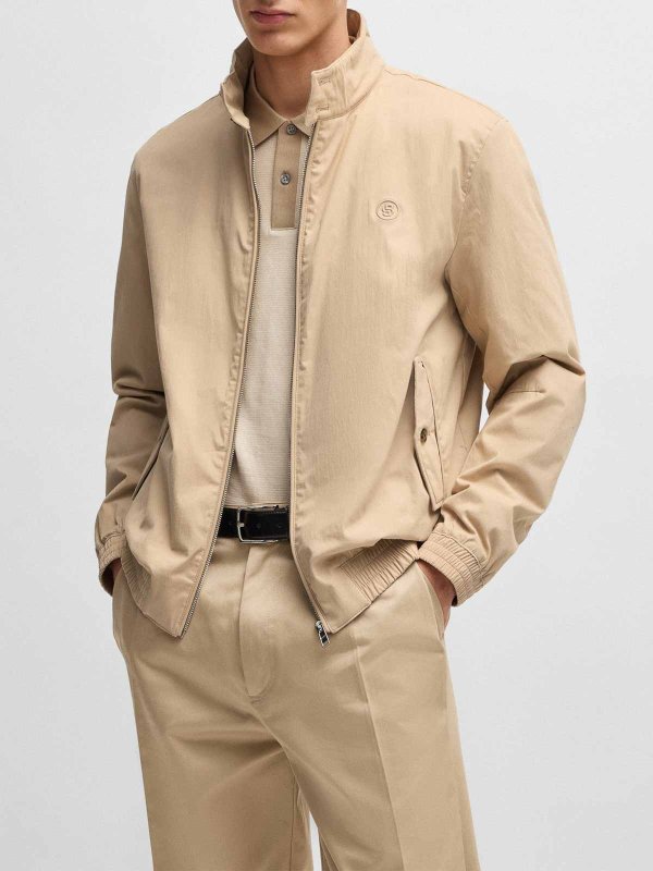 Hugo Boss: Vestes casuals online - Veste Casual - Beige Clair