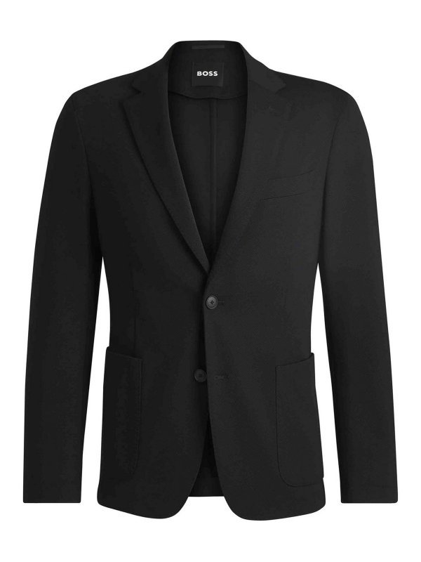 Hugo Boss: Casualjacken - Casualjacke - Schwarz