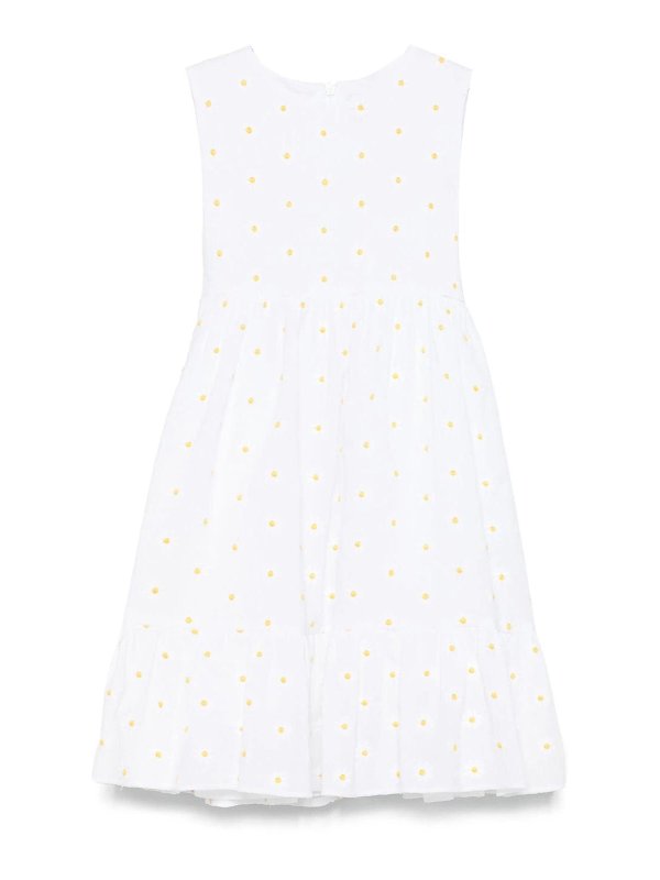 Il Gufo: Robe longueur genou - Robe Au Genou - Blanc