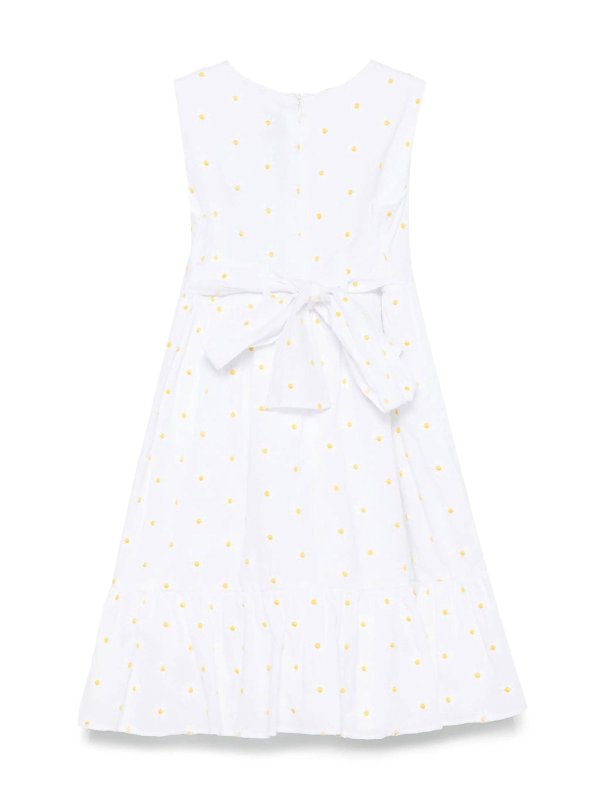 Il Gufo: Robe longueur genou online - Robe Au Genou - Blanc