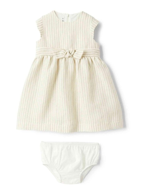 Il Gufo: Robe longueur genou - Robe Au Genou - Beige