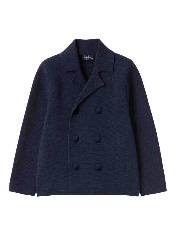 Il Gufo: ボートネック - ボートネック - ブルー