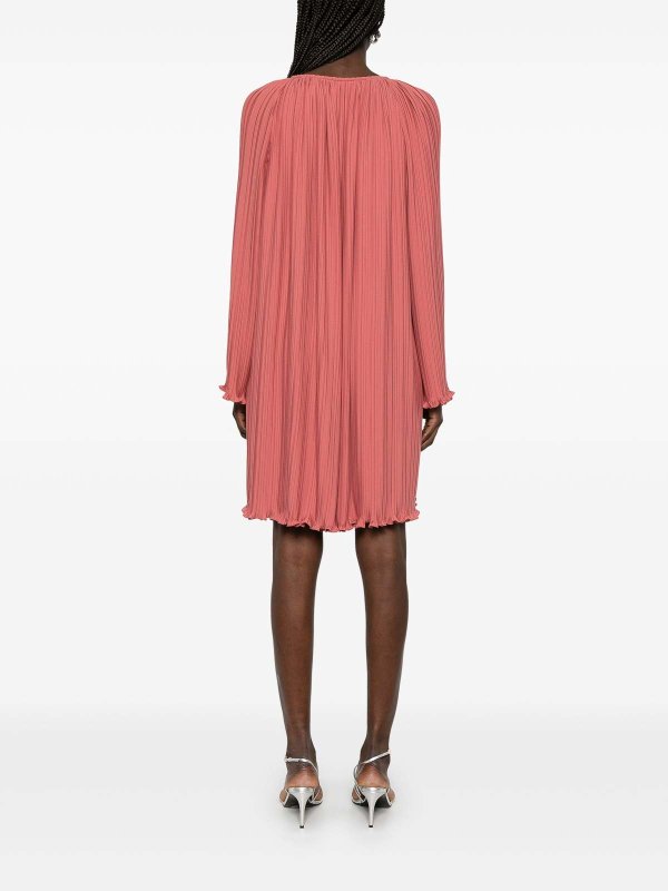 Robe Courte Plisse shop online: LANVIN