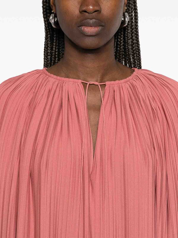 LANVIN buy online Robe Courte Plisse