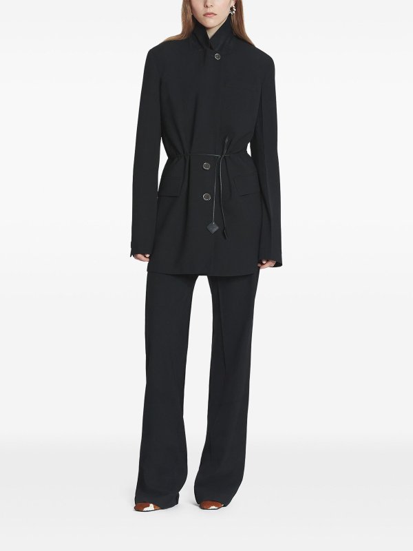 LANVIN: knee length coats online - Guise