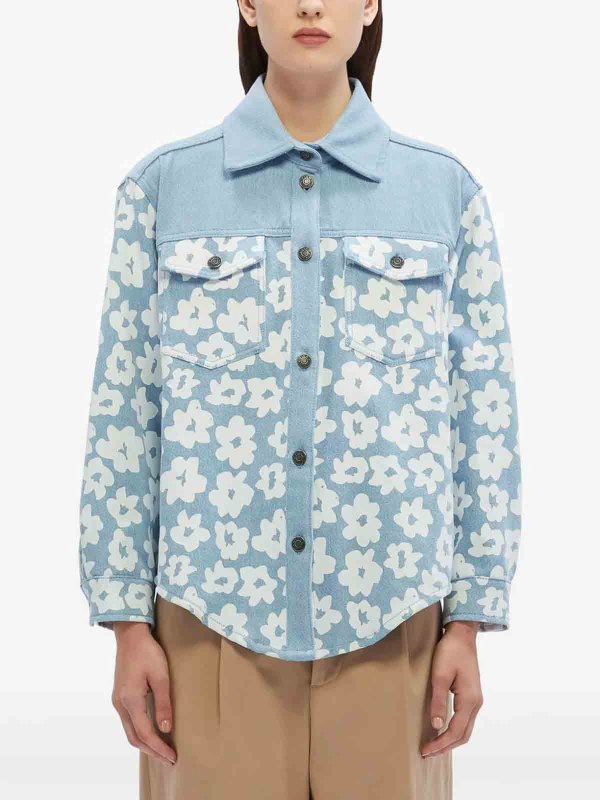 The Best Shops m.s.g.m.: Camisas - Camisa - Azul Claro