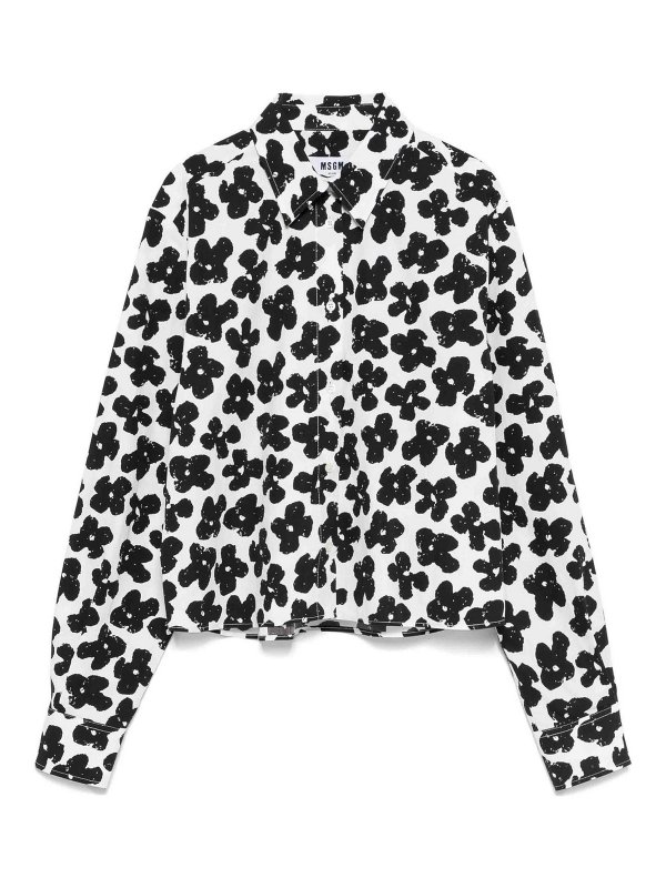 m.s.g.m.: シャツ - シャツ - 白