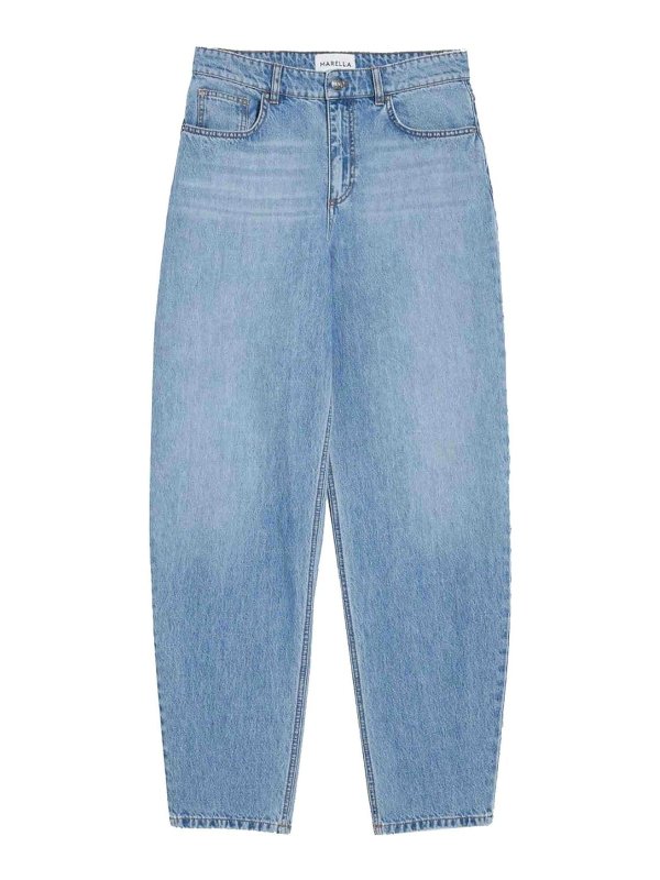 MARELLA: ブーツカットジーンズ - ブーツカットジーンズ - ブルー