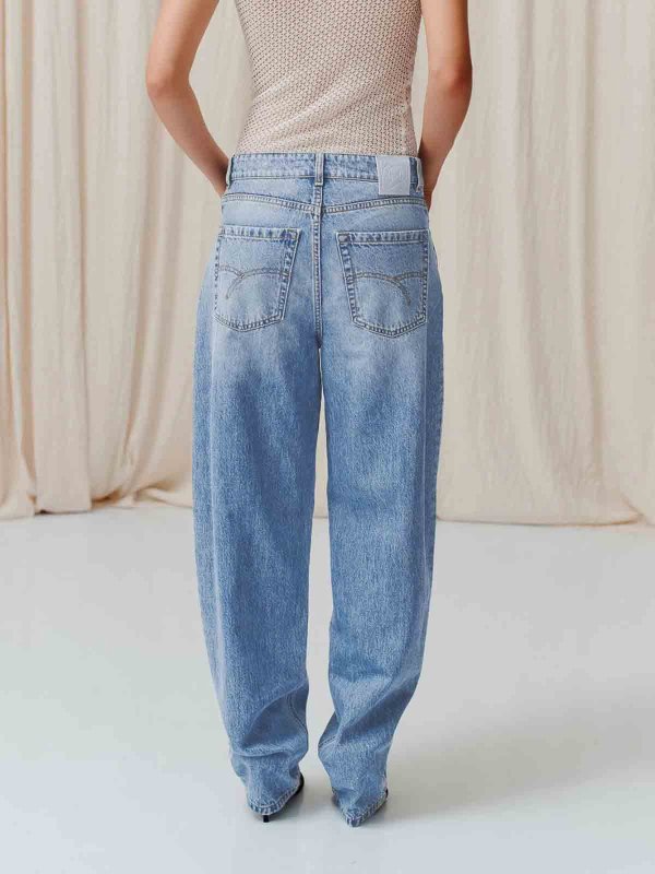 The Best Shops MARELLA: ブーツカットジーンズ - ブーツカットジーンズ - ブルー