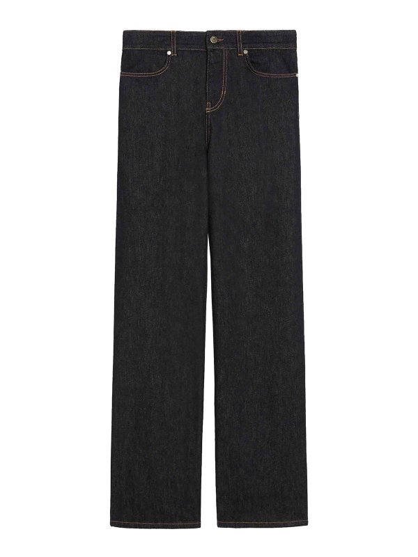 Max Mara: ブーツカットジーンズ - ブーツカットジーンズ - ブルー