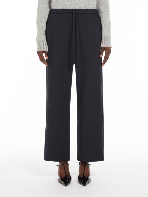 S MAX MARA: カジュアルトラウザー online - カジュアルパンツ - ブルー