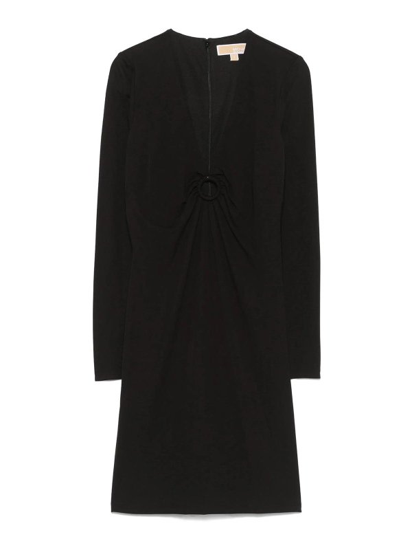 MICHAEL KORS: Knielange Kleider - Knielanges Kleid - Schwarz