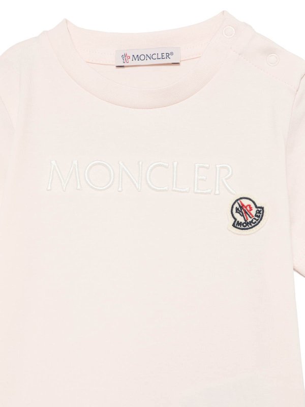The Best Shops MONCLER: T-shirts - T-Shirt - Weiß