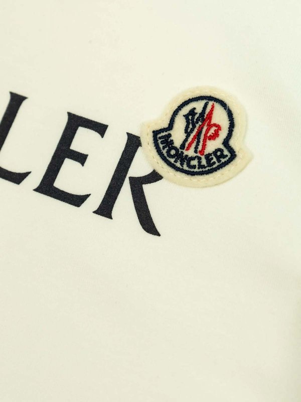 The Best Shops MONCLER: Tシャツ - Tシャツ - 白