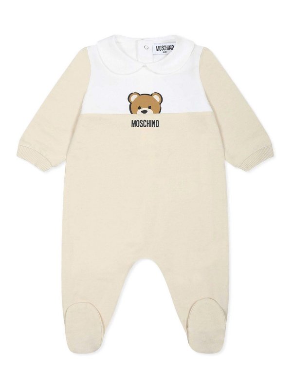 Moschino Kids: ジャンプスーツ - ジャンプスーツ - ベージュ