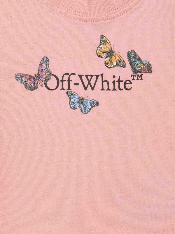 The Best Shops OFF-WHITE: t-shirts - Bookish Butterfly Tee