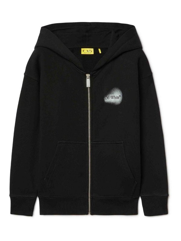 OFF-WHITE: Sweatshirts & Pulls - Sweat-Shirts - Noir