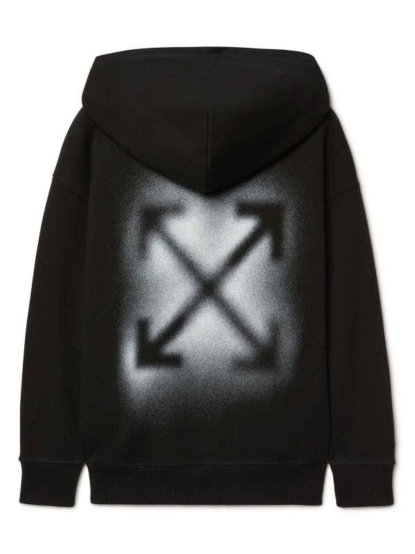OFF-WHITE: Sweatshirts & Pulls online - Sweat-Shirts - Noir