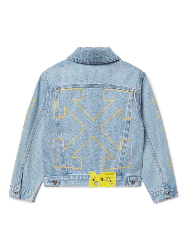 OFF-WHITE: Casualjacken online - Casualjacke - Hellblau