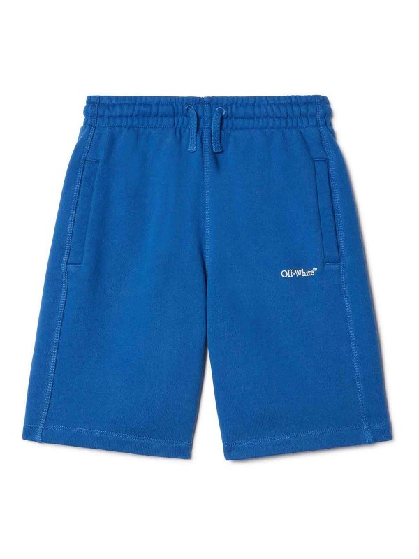 OFF-WHITE: Hosen Shorts - Shorts - Hellblau