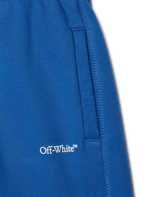 The Best Shops OFF-WHITE: Hosen Shorts - Shorts - Hellblau