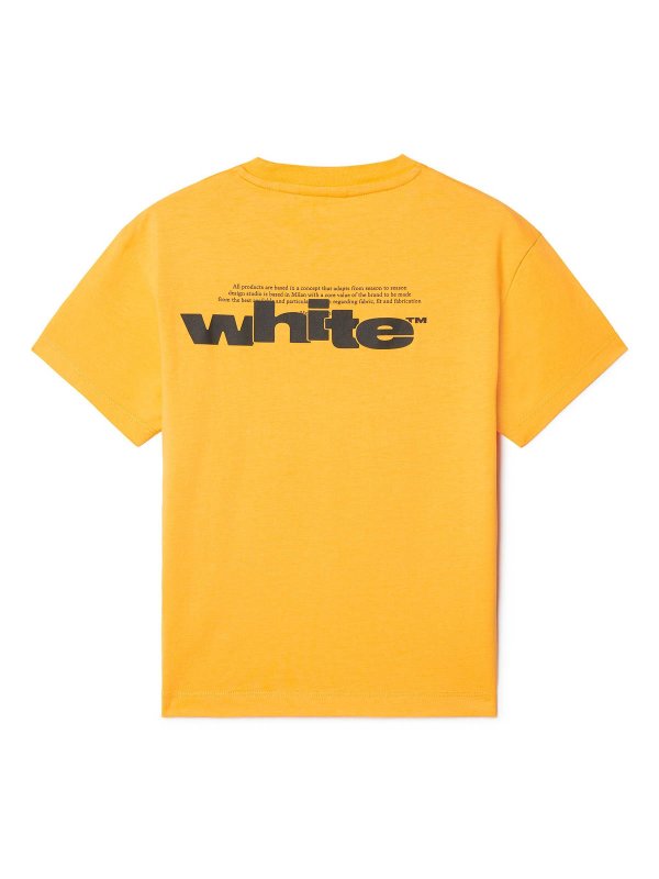 OFF-WHITE: t-shirts online - Type Graphic Tee