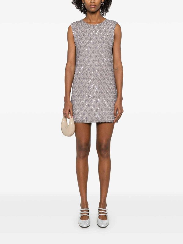 P.A.R.O.S.H.: Vestidos cortos online - Vestido Corto - Rosado Claro