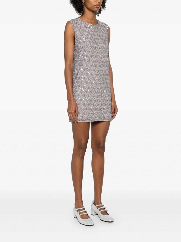 The Best Shops P.A.R.O.S.H.: Vestidos cortos - Vestido Corto - Rosado Claro