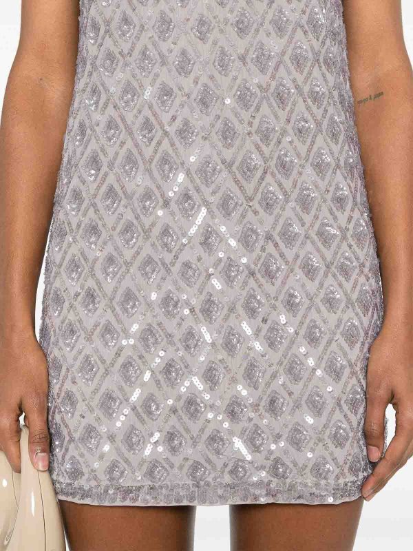 P.A.R.O.S.H. buy online Vestido Corto - Rosado Claro