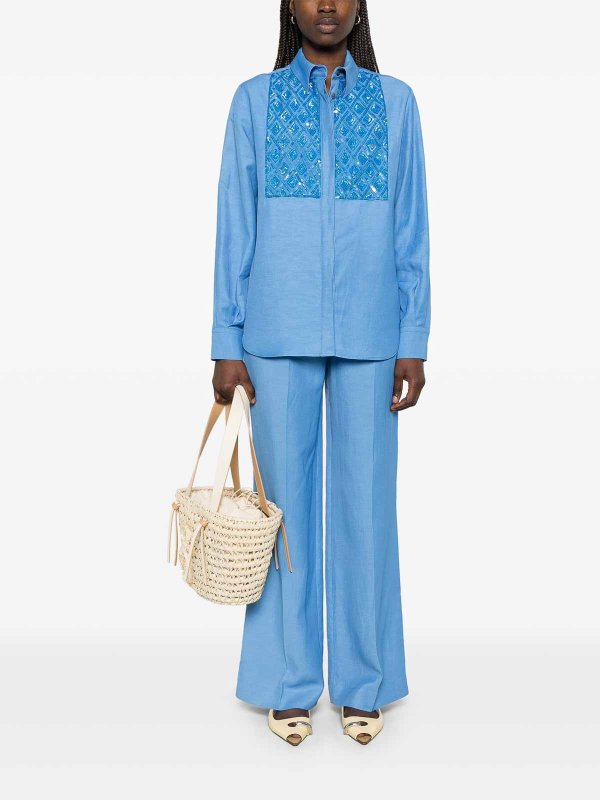 P.A.R.O.S.H.: casual trousers online - Pants