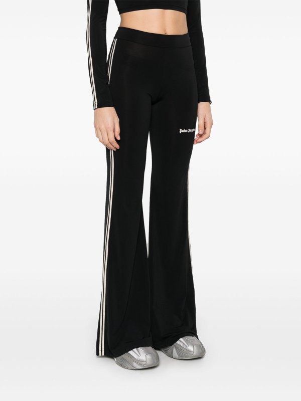 The Best Shops Palm Angels: casual trousers - Classic Logo Fitted Pants