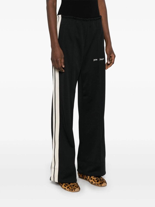 The Best Shops Palm Angels: casual trousers - Classic Logo Track Loose Pant